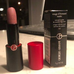 Giorgio Armani matte lipstick in 501 Milano